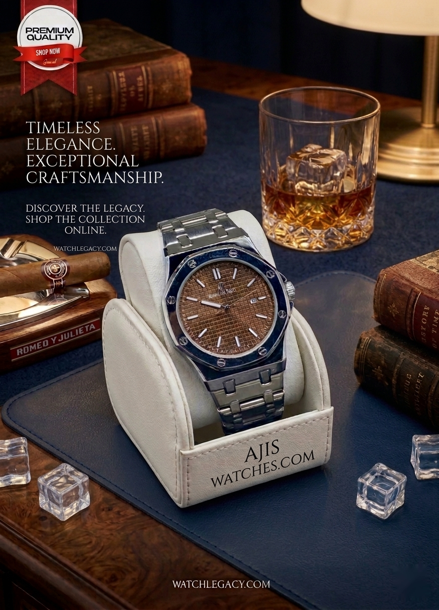 THE AP ROYAL( CHOCOLATE SILVER DIAL EDITION)