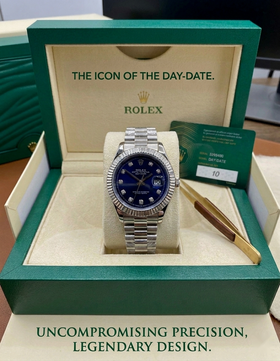 The Rolex Day-Date (Royal Blue Edition)