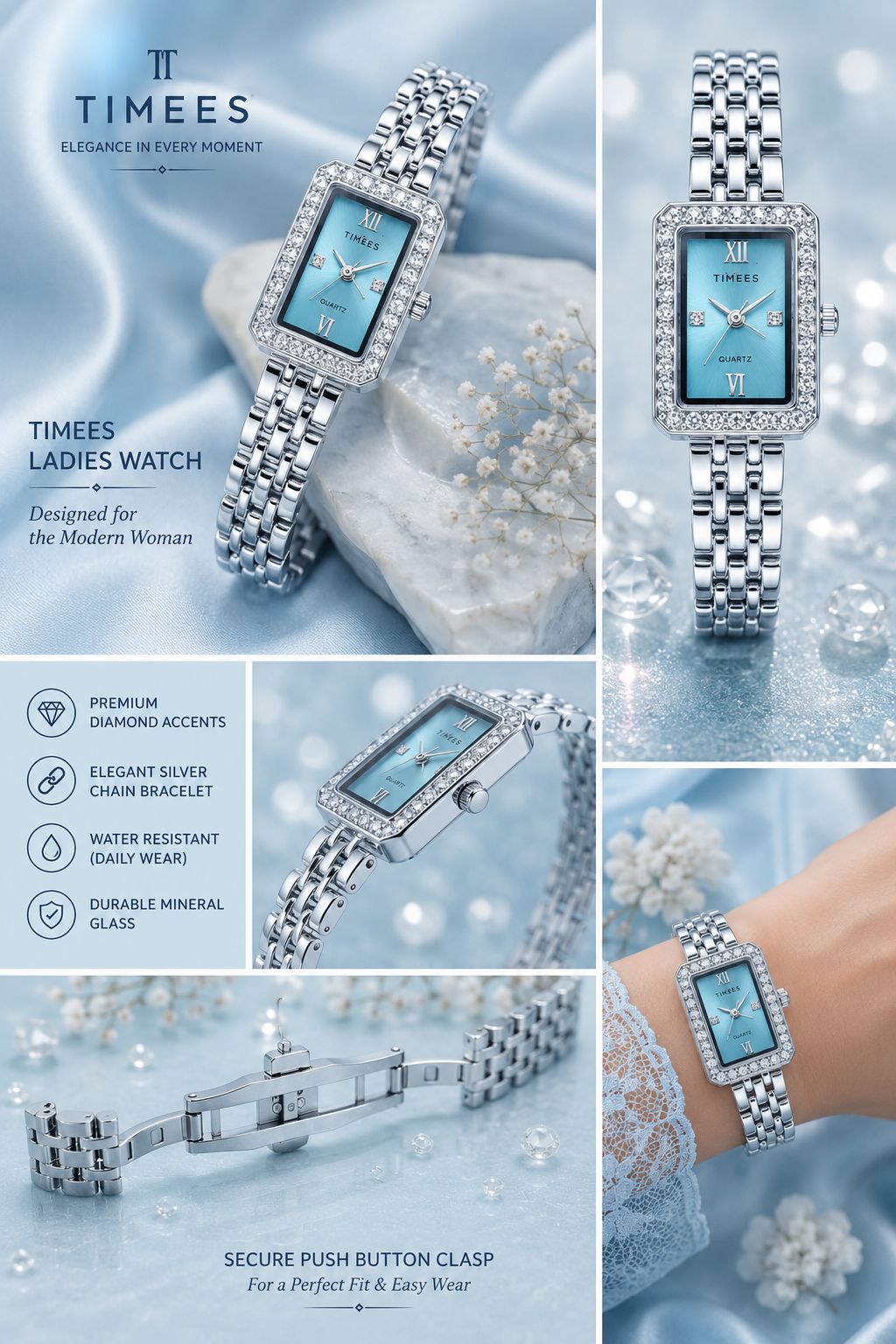 Timees Blue Ocean Stainless