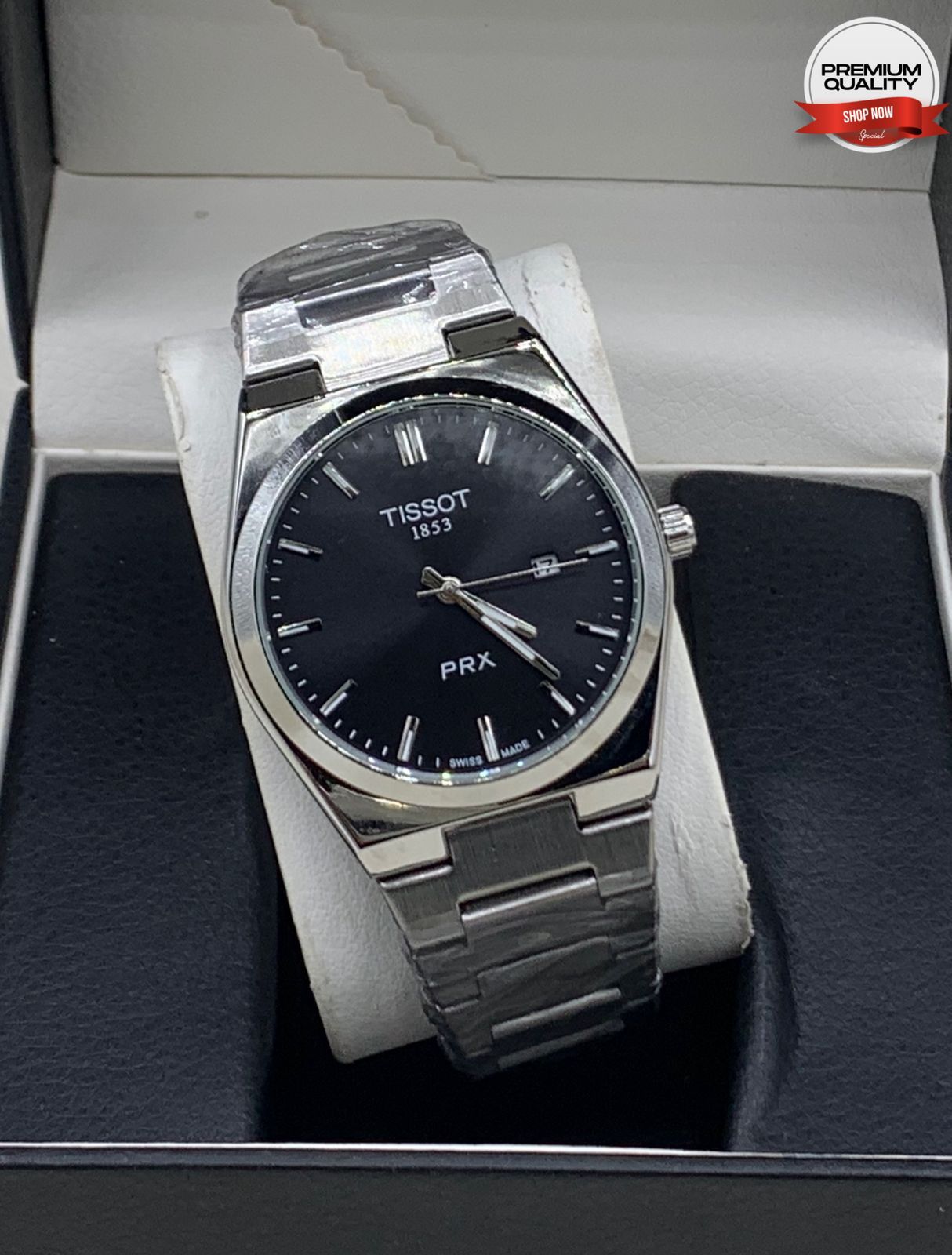 Automatic Tissot (Open-Heart Design) Black