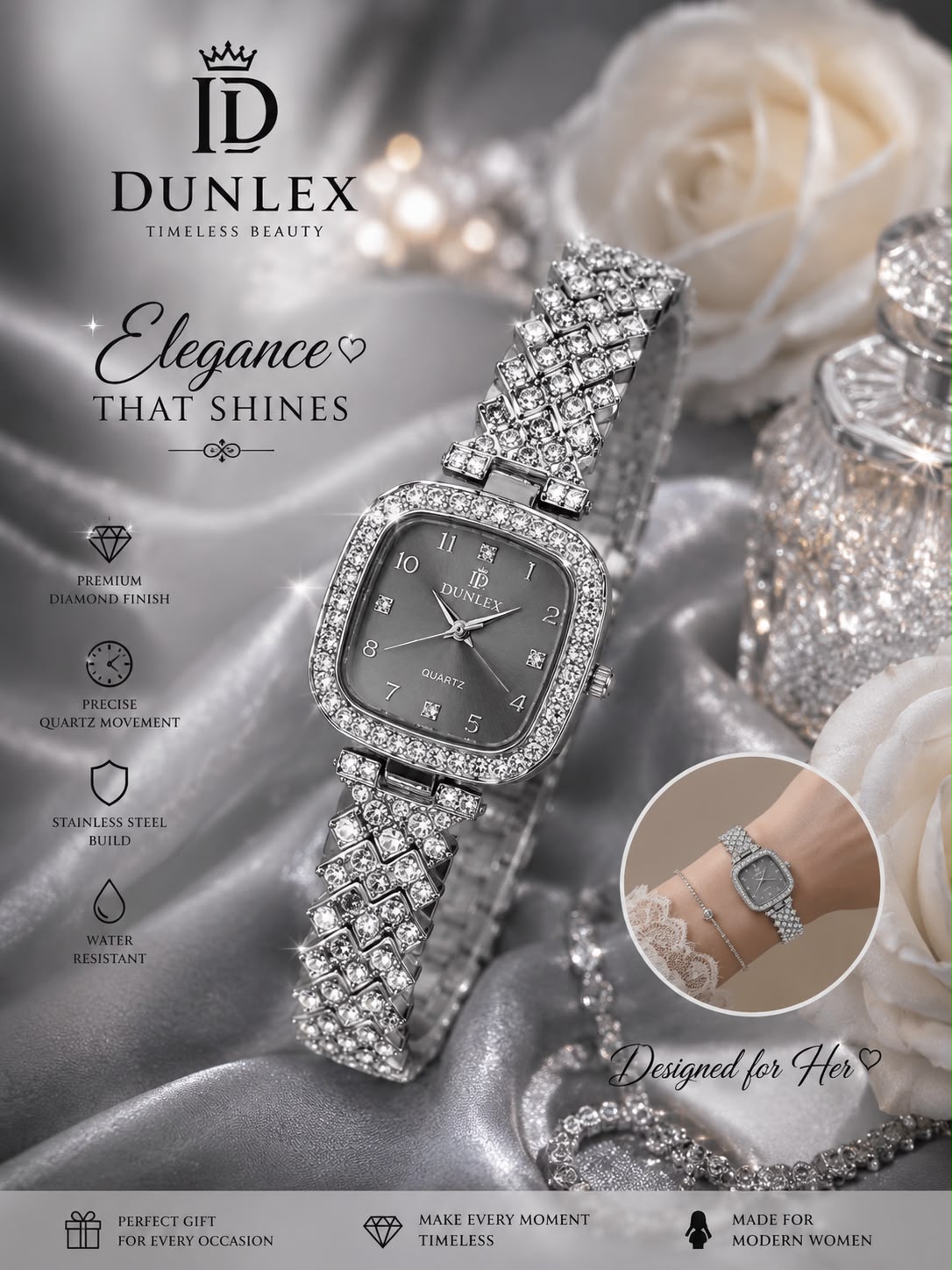 ✨Dunlex Royale Lumière Silver Edition 💎🤍✨