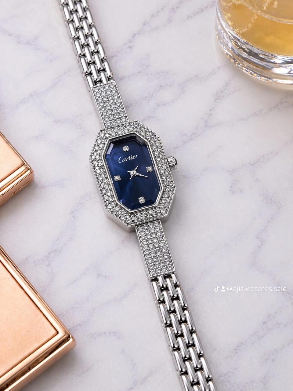CARTIER LUXURY BLUE SILVER EDITIION