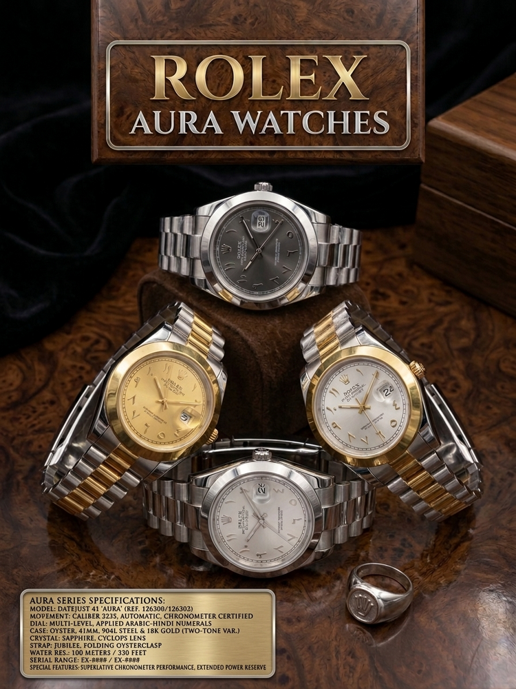 ROLEX AURA WATCHES