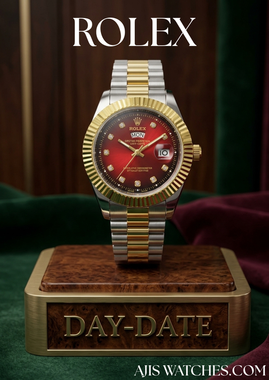 ✨ The Rolex Crimson Sovereign 👑❤️‍🔥💎
