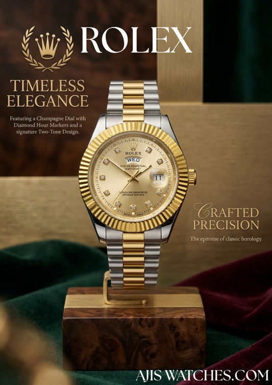 ✨ The Rolex Golden Champagne Heritage 👑🥂💎