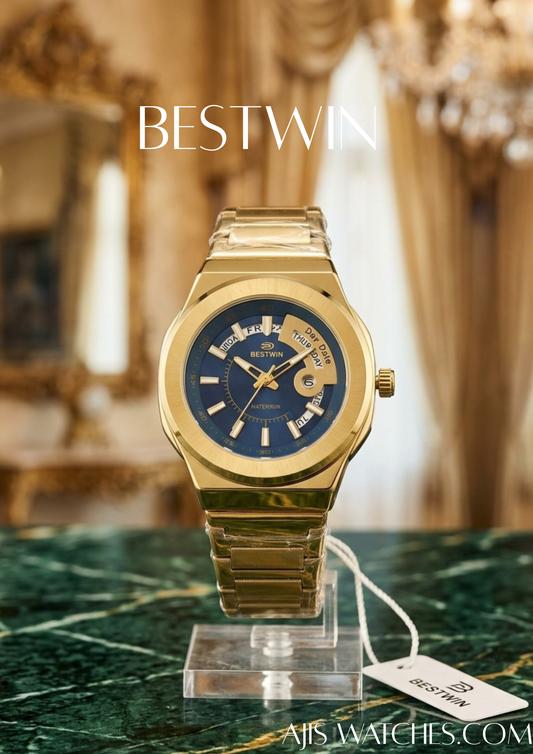 ✨ The Bestwin Golden Sapphire Horizon 🪙💙⏱️