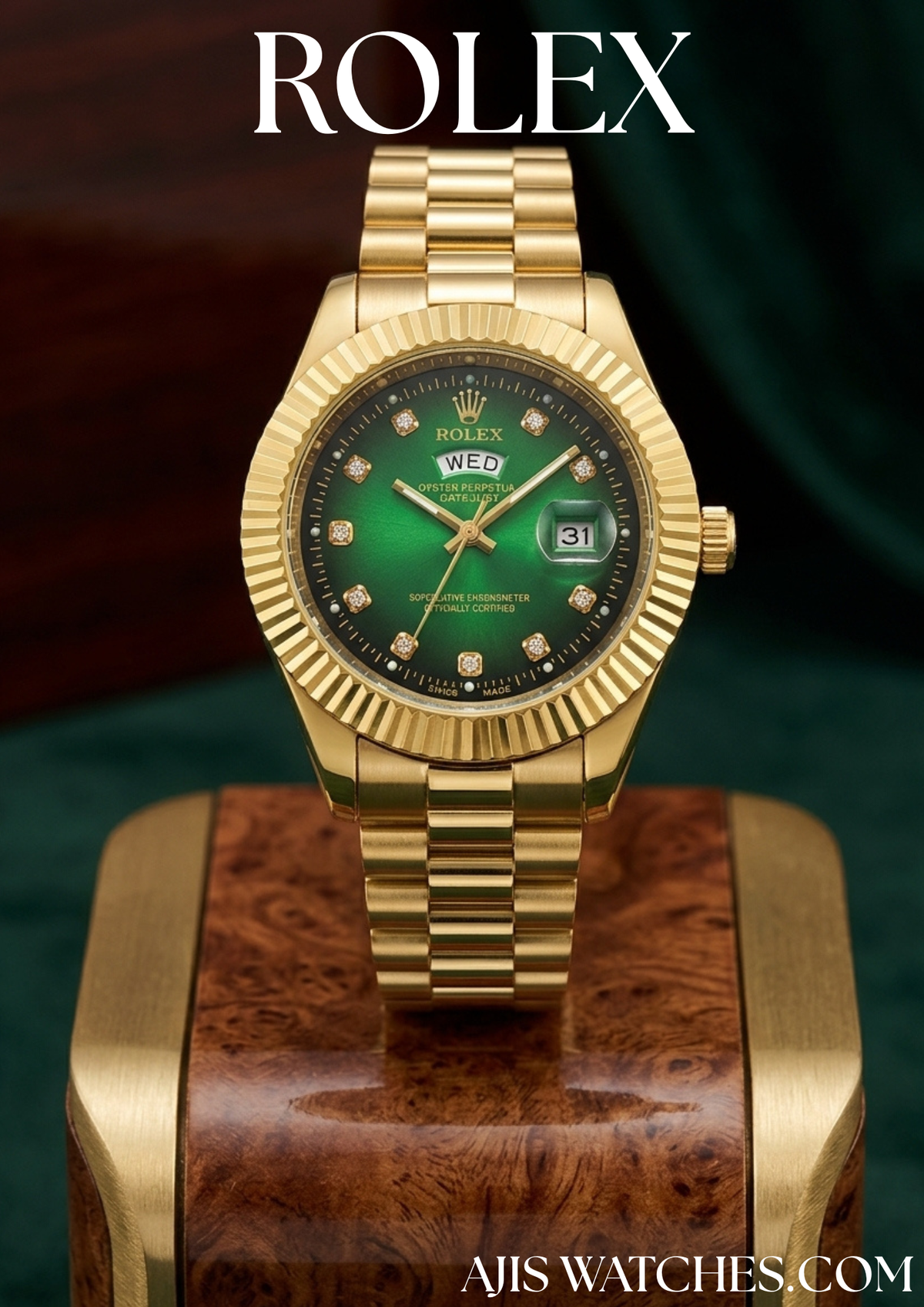✨ The Rolex Emerald Sovereign 👑🔰💎