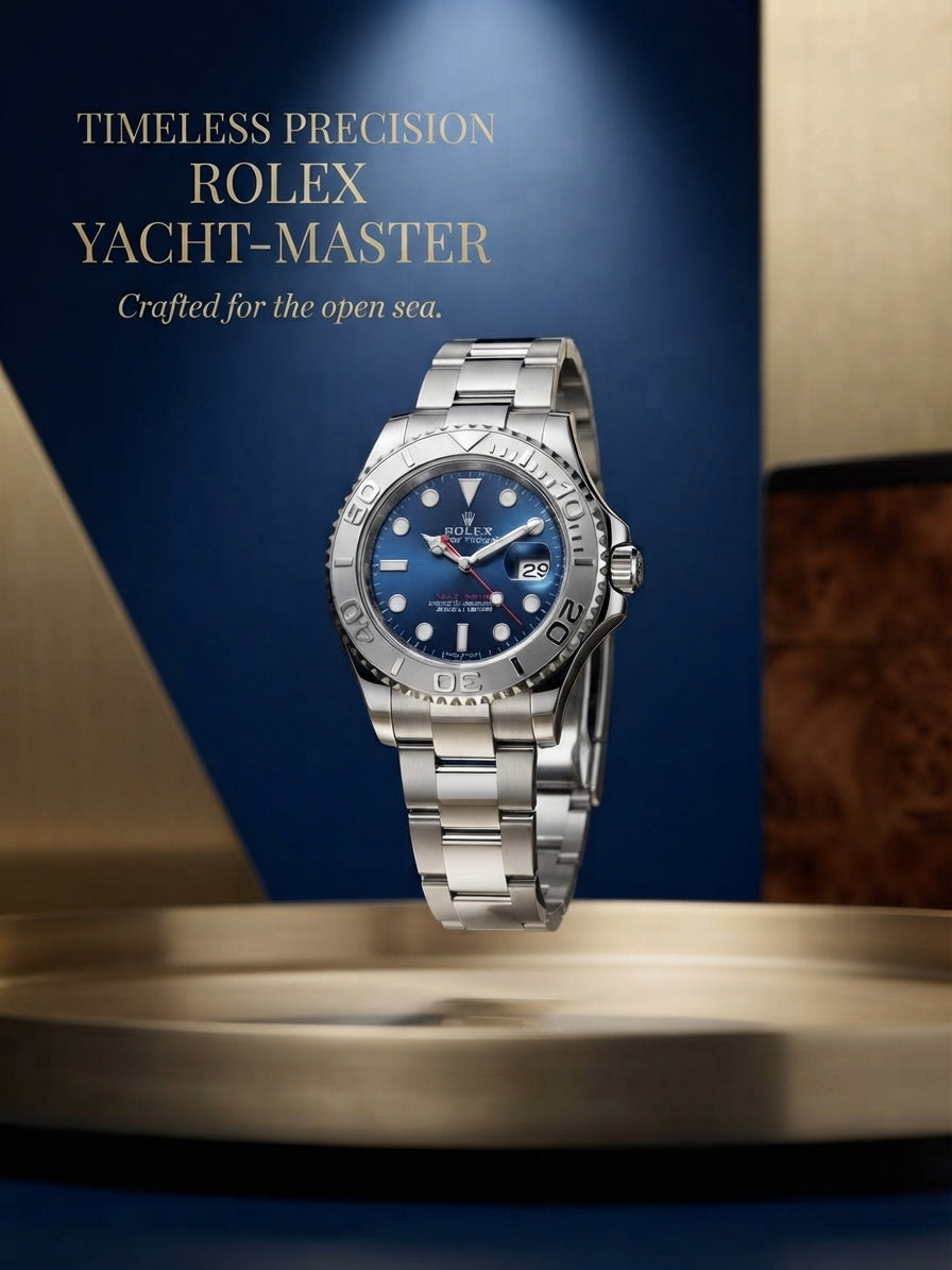 Rolex Yacht-Master Steel Silver Bezel EDDITION