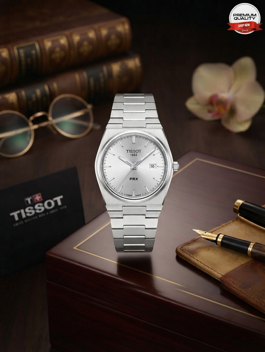 Automatic Tissot (Open-Heart Design) White