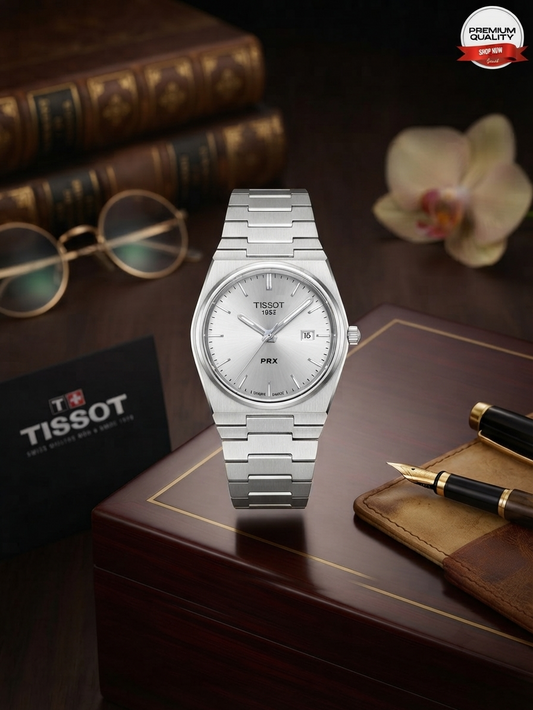 Automatic Tissot (Open-Heart Design) White