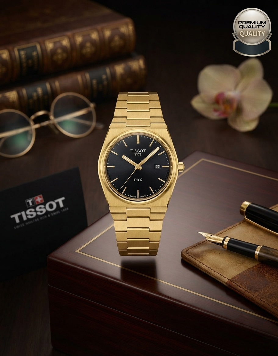 🏆 The Timeless Elegance: Tissot PRX ⌚