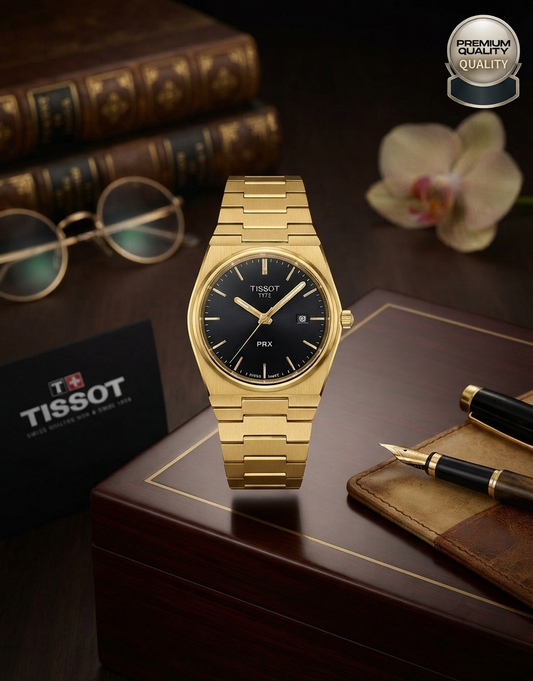 🏆 The Timeless Elegance: Tissot PRX ⌚