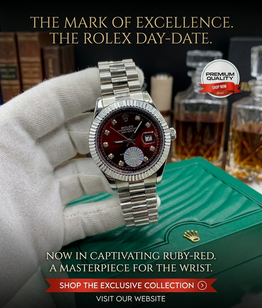 The Rolex Day-Date (Ruby-Red Edition)