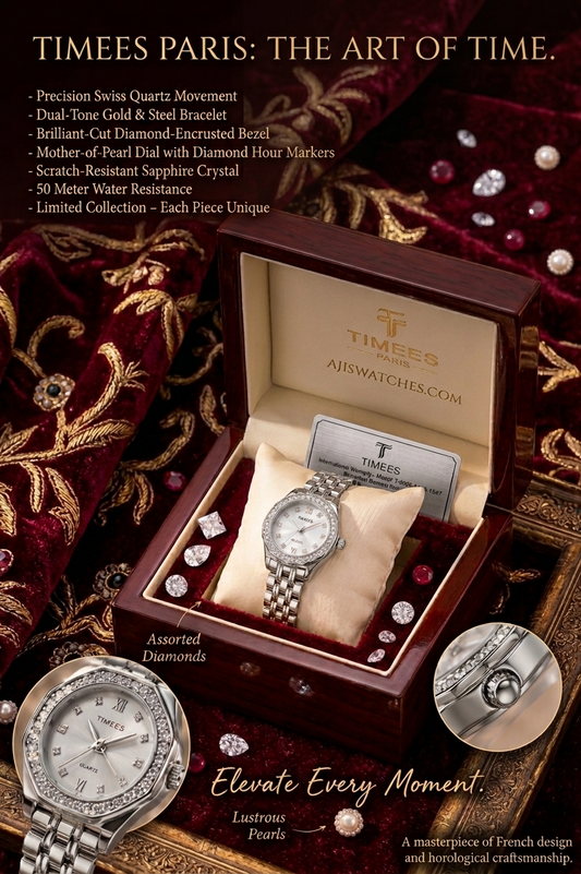 ✨ TIMEES PARIS: THE ART OF TIME ✨ SILVER EDDITION