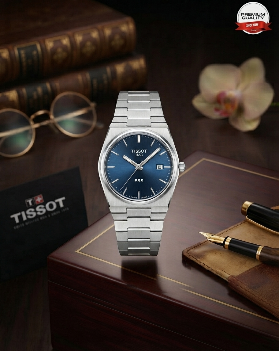 Automatic Tissot (Open-Heart Design) Blue