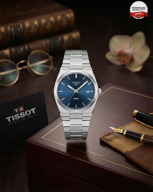 Automatic Tissot (Open-Heart Design) Blue