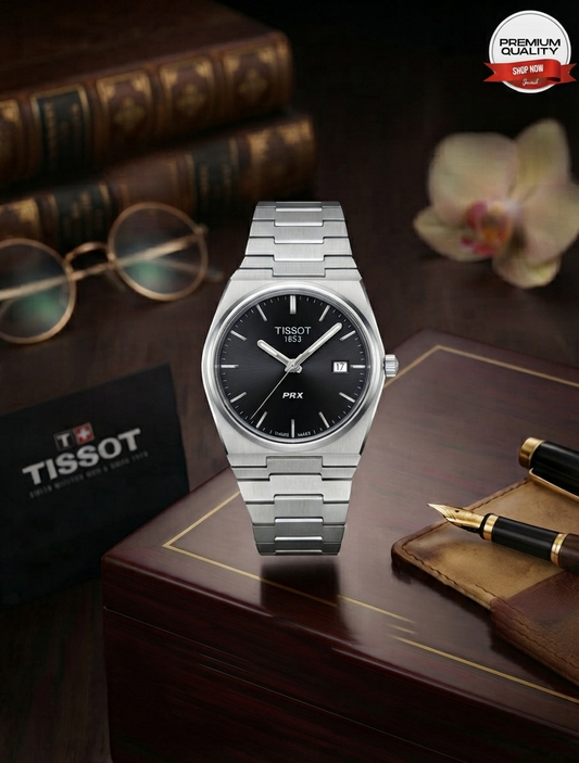 Automatic Tissot (Open-Heart Design) Black