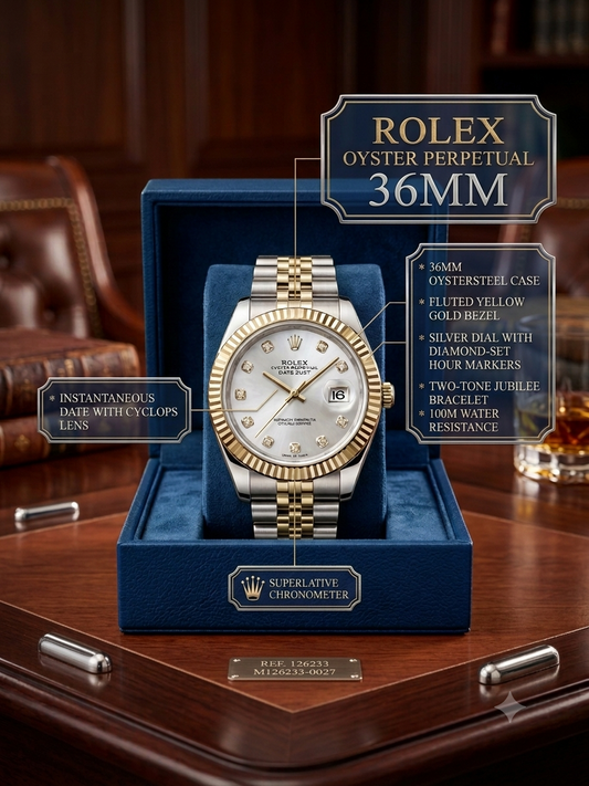 AURA ROLEX [TWO TONE GOLD EDDITION]