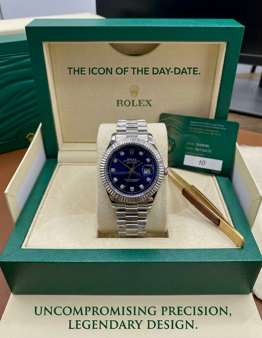 The Rolex Day-Date (Royal Blue Edition)