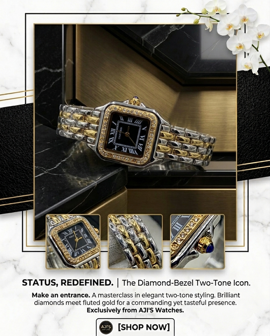 Cartier Black Stainless Watch