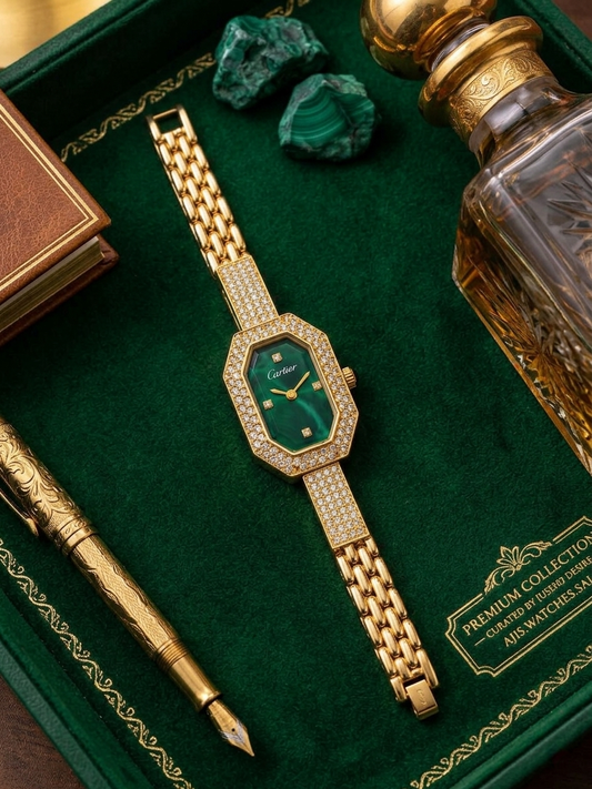 CARTIER LUXURY GREEN GOLD EDITION