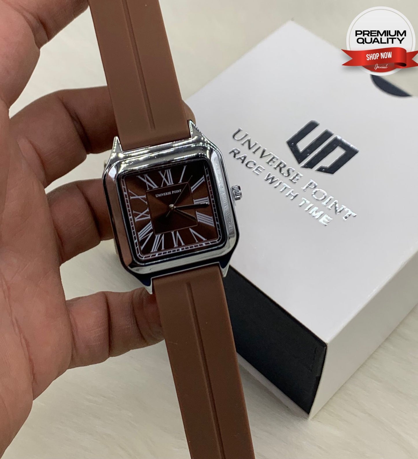 UNIVERSE SQUARE BROWN