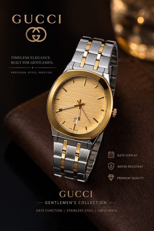 Gucci: Two-Tone Noir Masterpiece