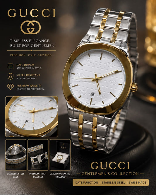 GUCCI [TWO-TONE IVORY MONOGRAM EDDITION]🌟⚡