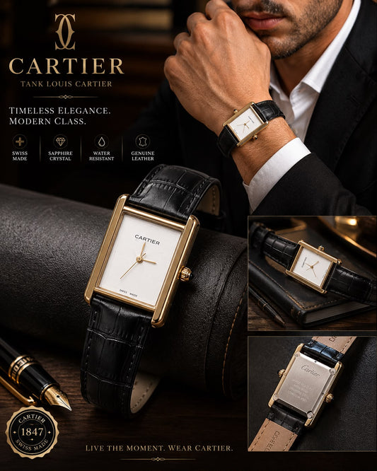 Cartier Tank Louis Cartier ✨⚜️