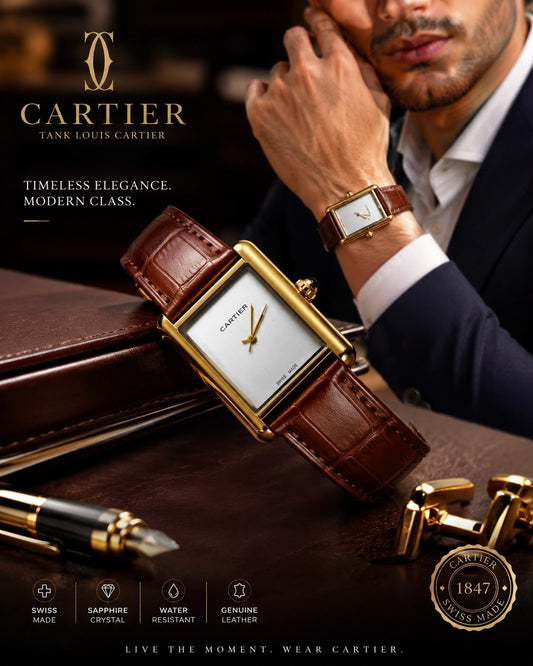 ✨Cartier Tank Louis Cartier ✨⚜️