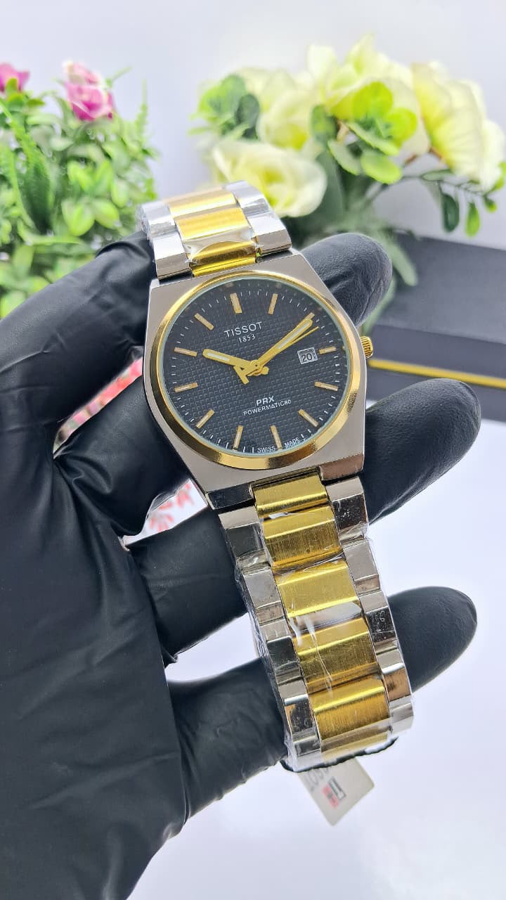⌚ Tissot PRX Powermatic 80 (Two-Tone Black Dial Edition)