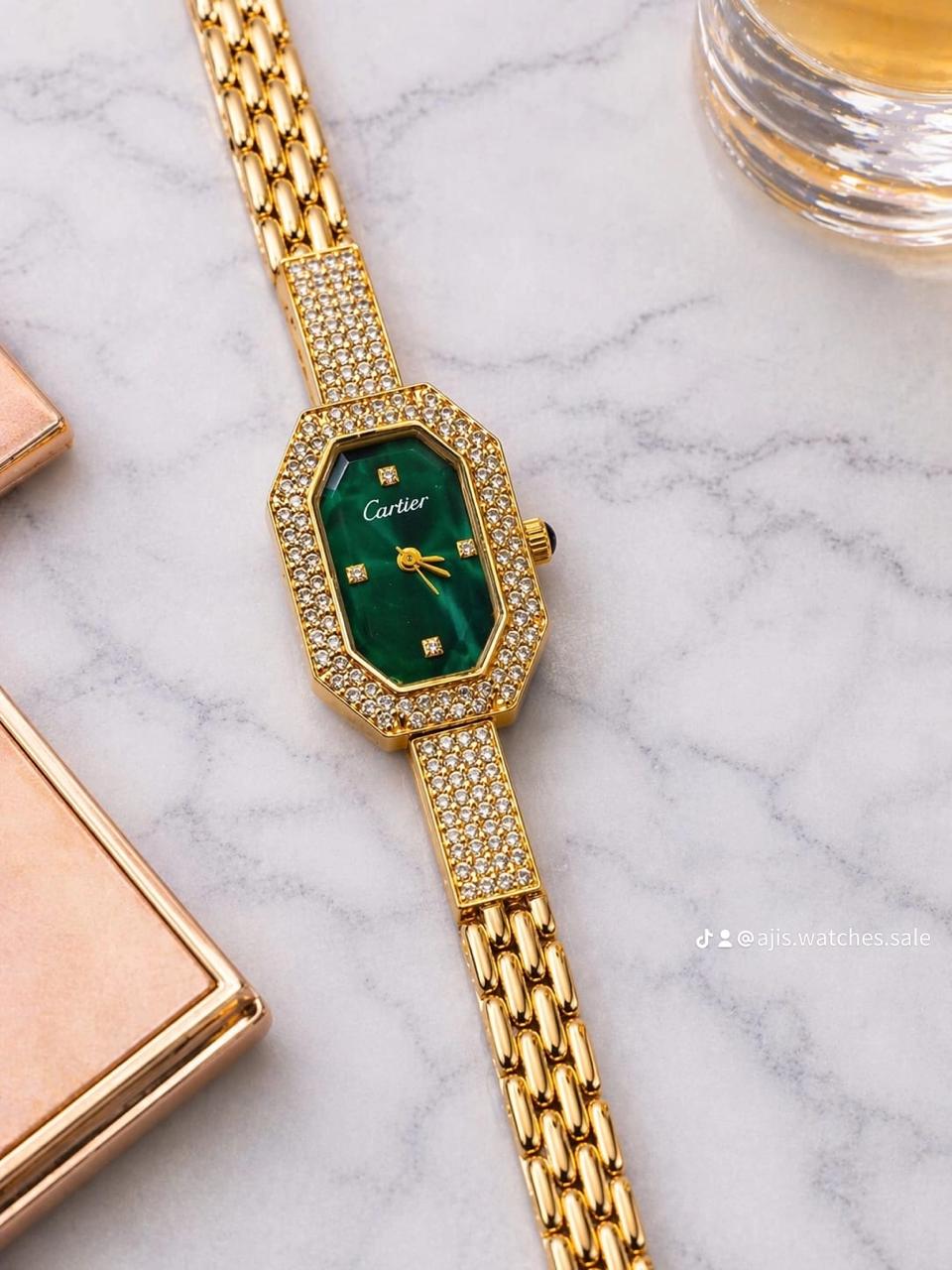 CARTIER LUXURY GREEN GOLD EDITION