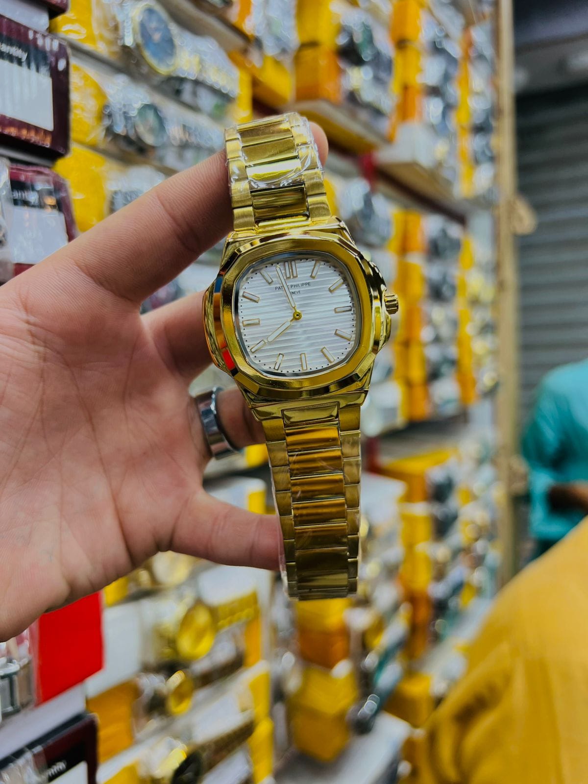 Patek Philippe Nautilus (Gold-Plated Edition)