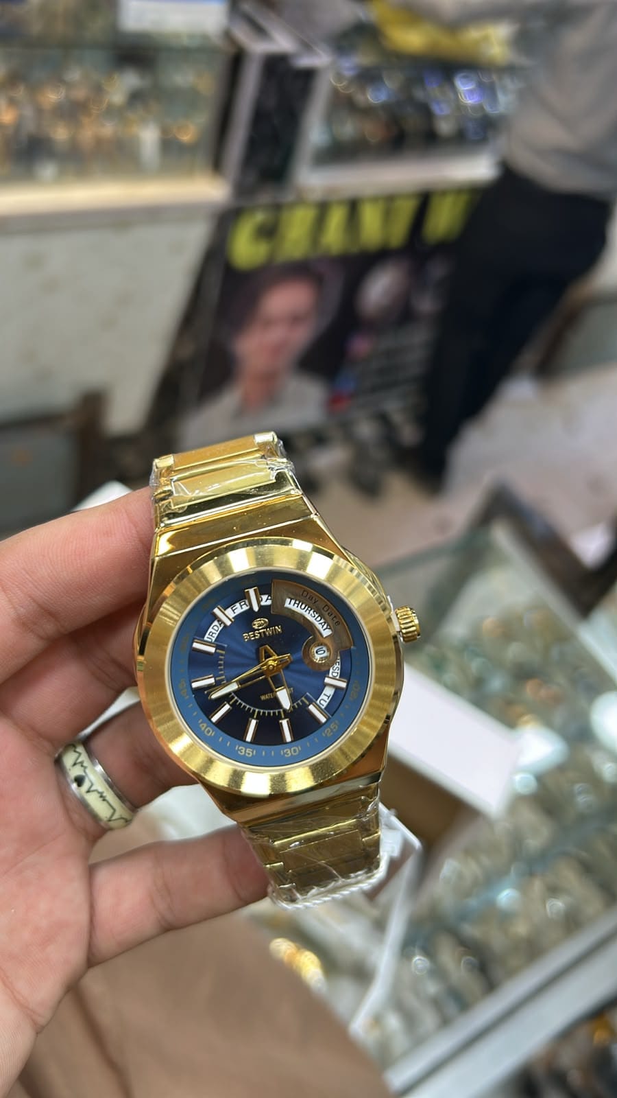 ✨ The Bestwin Golden Sapphire Horizon 🪙💙⏱️