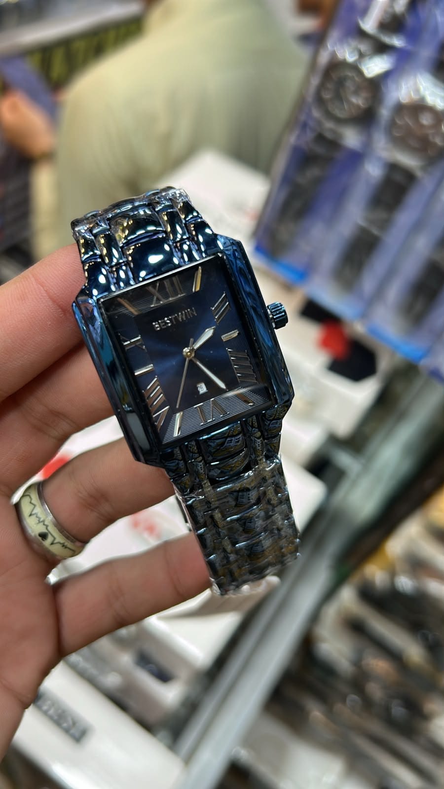 🌊 The Deep Ocean Monolith: Bestwin Royal Blue Timepiece