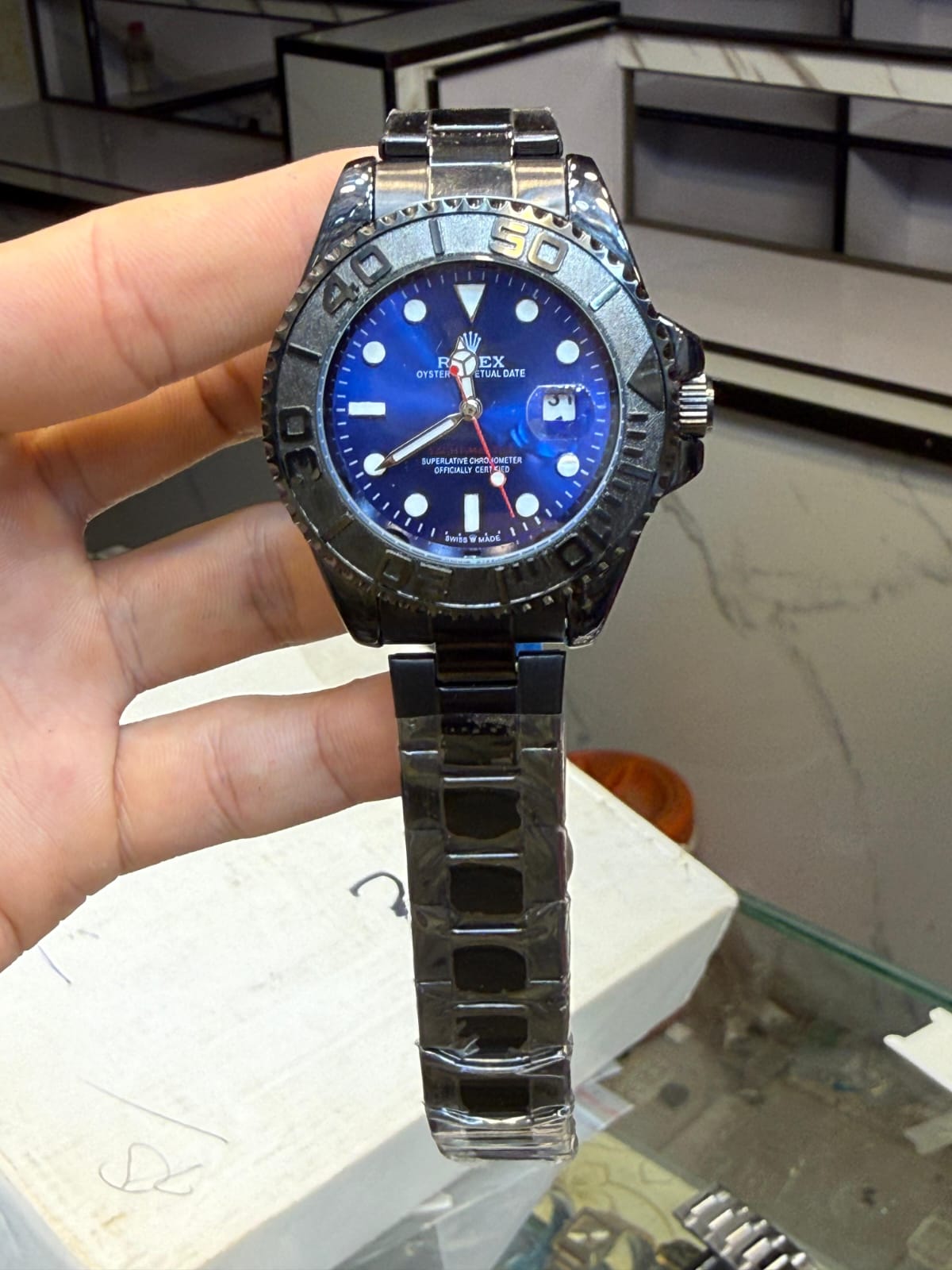 Rolex Yacht-Master Blue Gradient